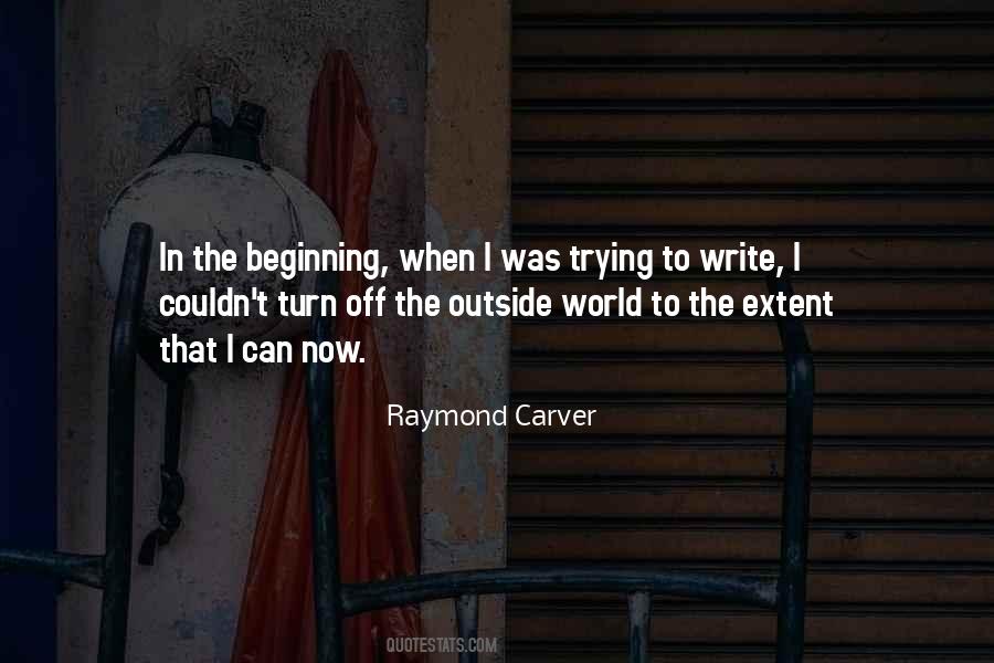 Raymond Carver Quotes #1016971