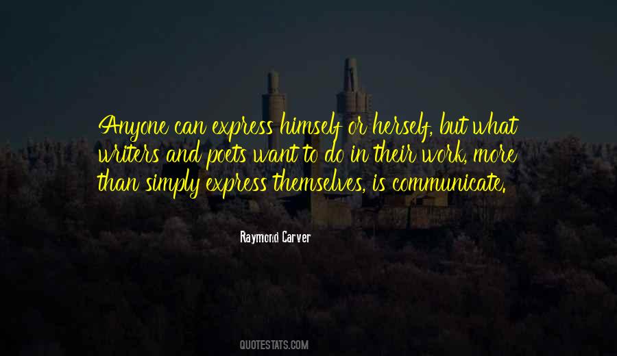 Raymond Carver Quotes #1616128