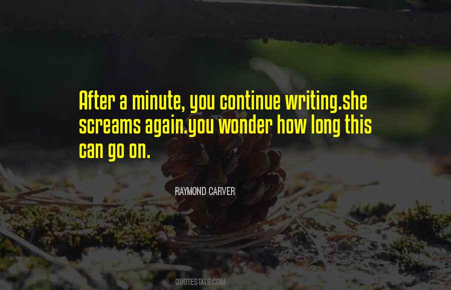 Raymond Carver Quotes #1720420