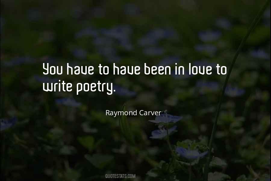 Raymond Carver Quotes #1785629