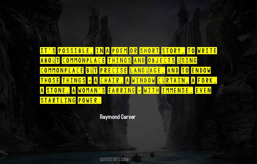 Raymond Carver Quotes #199692