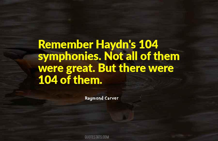 Raymond Carver Quotes #374028