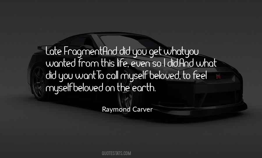 Raymond Carver Quotes #602967