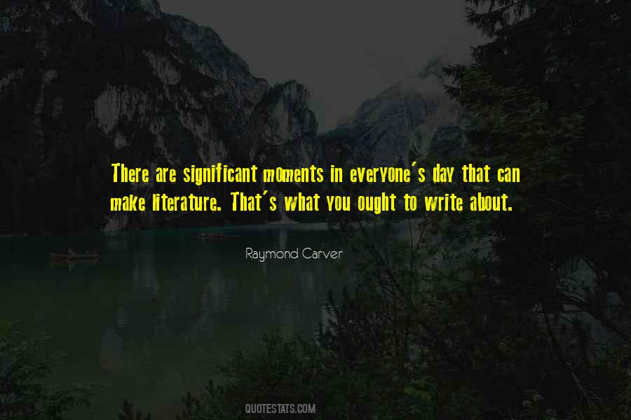 Raymond Carver Quotes #961630