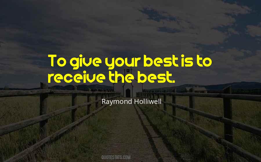 Raymond Holliwell Quotes #1185451