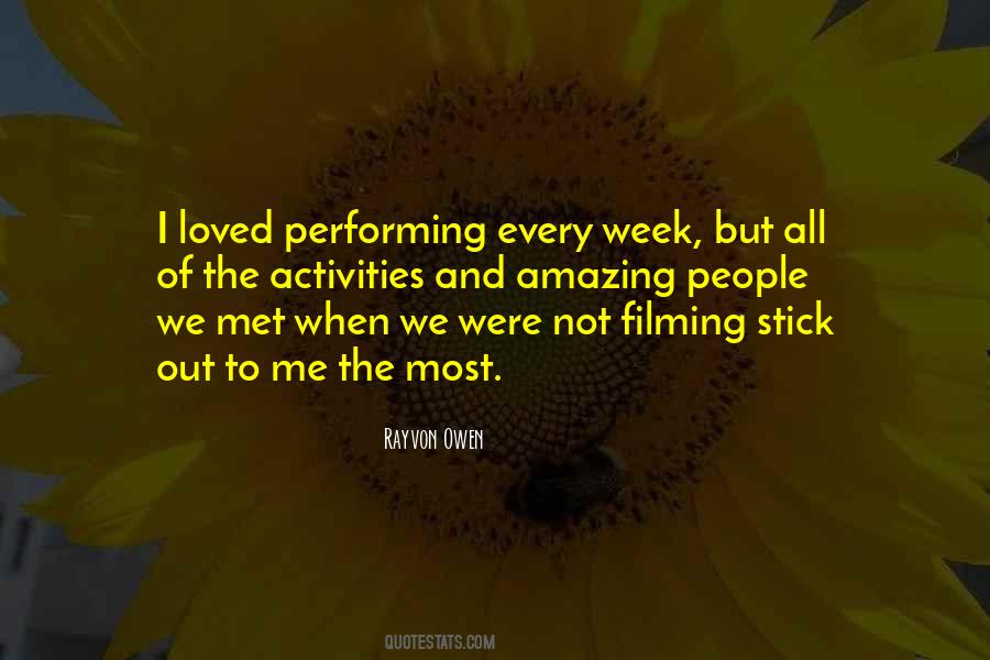 Rayvon Owen Quotes #147343