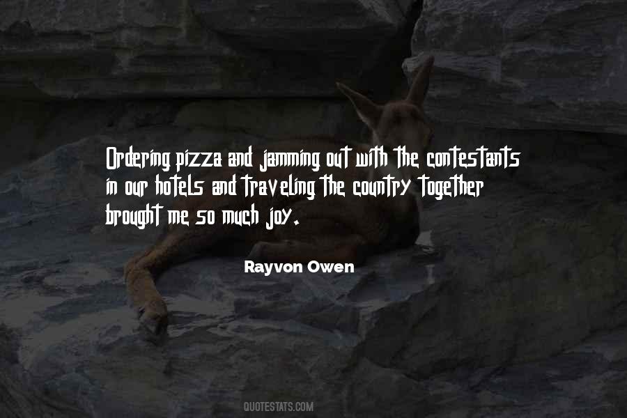 Rayvon Owen Quotes #1706600