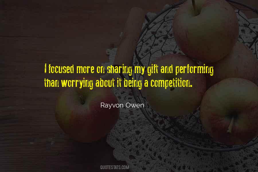 Rayvon Owen Quotes #1797703