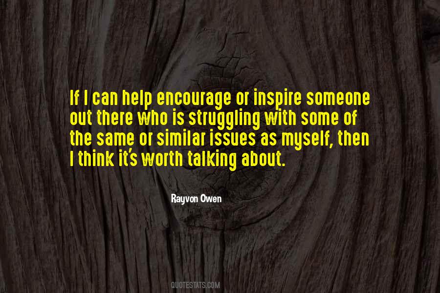 Rayvon Owen Quotes #197135