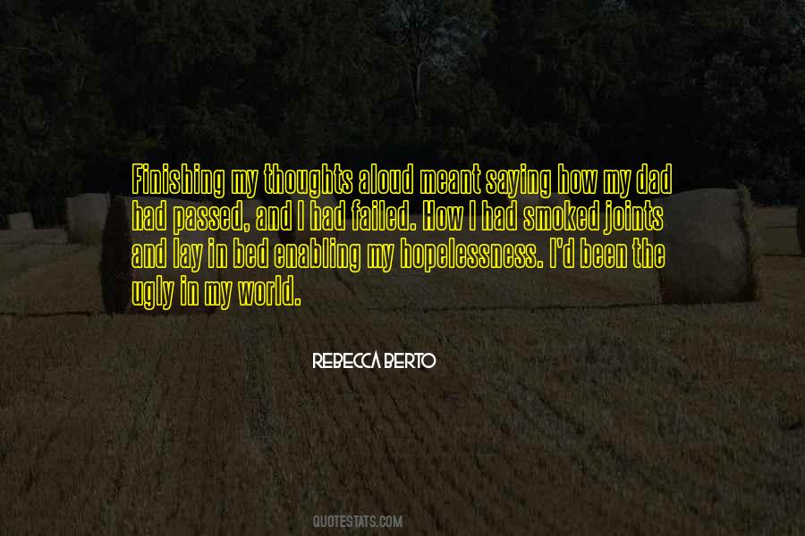 Rebecca Berto Quotes #1471512