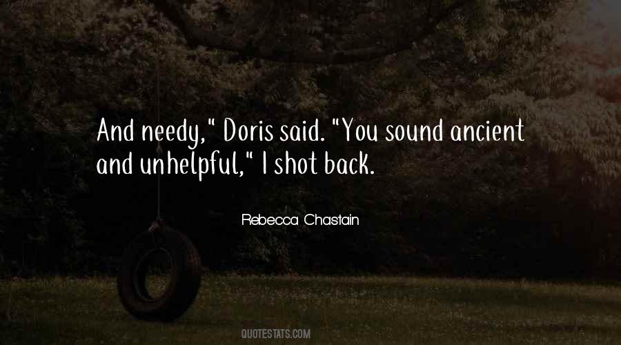 Rebecca Chastain Quotes #712966