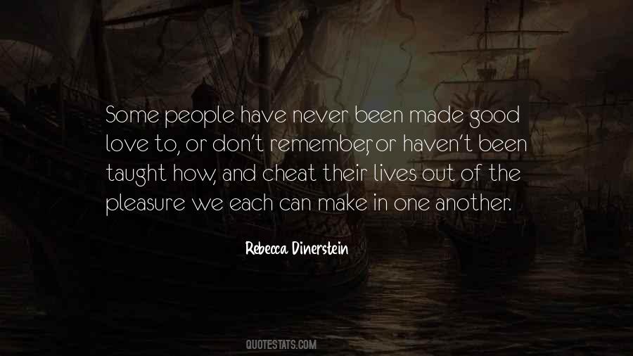 Rebecca Dinerstein Quotes #742032