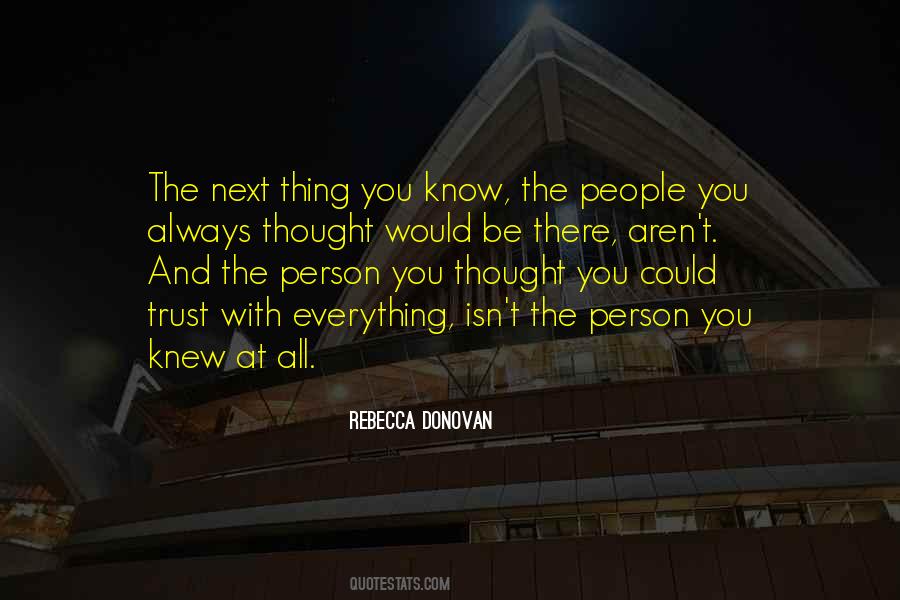 Rebecca Donovan Quotes #1703286