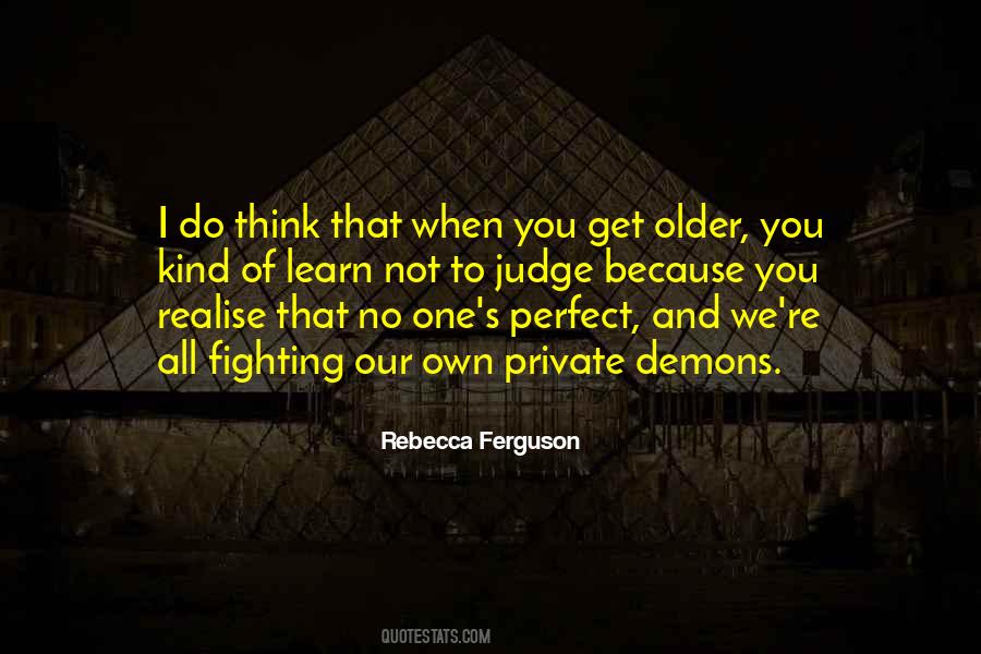 Rebecca Ferguson Quotes #1379230