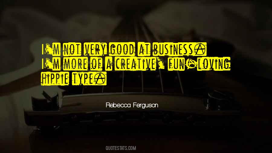 Rebecca Ferguson Quotes #711580