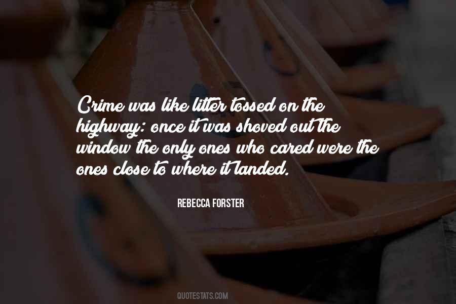 Rebecca Forster Quotes #1752048