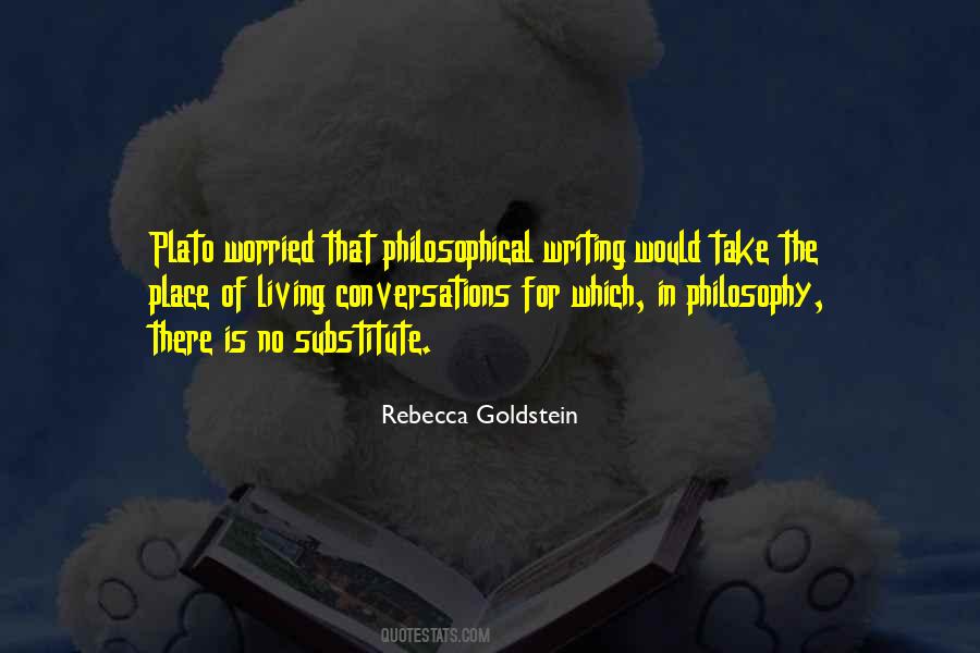 Rebecca Goldstein Quotes #980051