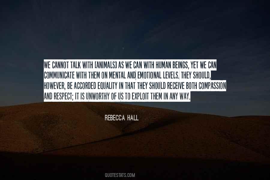 Rebecca Hall Quotes #1683434
