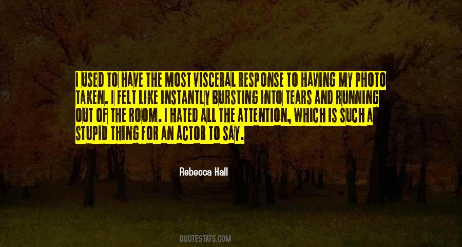 Rebecca Hall Quotes #552381