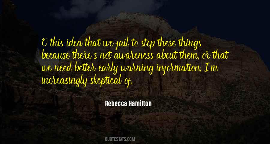 Rebecca Hamilton Quotes #1236964