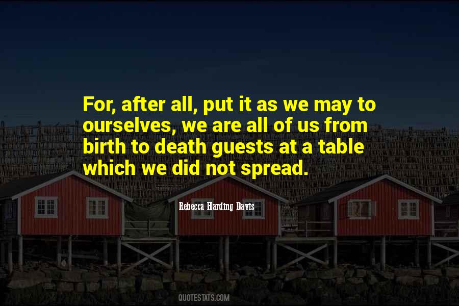 Rebecca Harding Davis Quotes #1794879