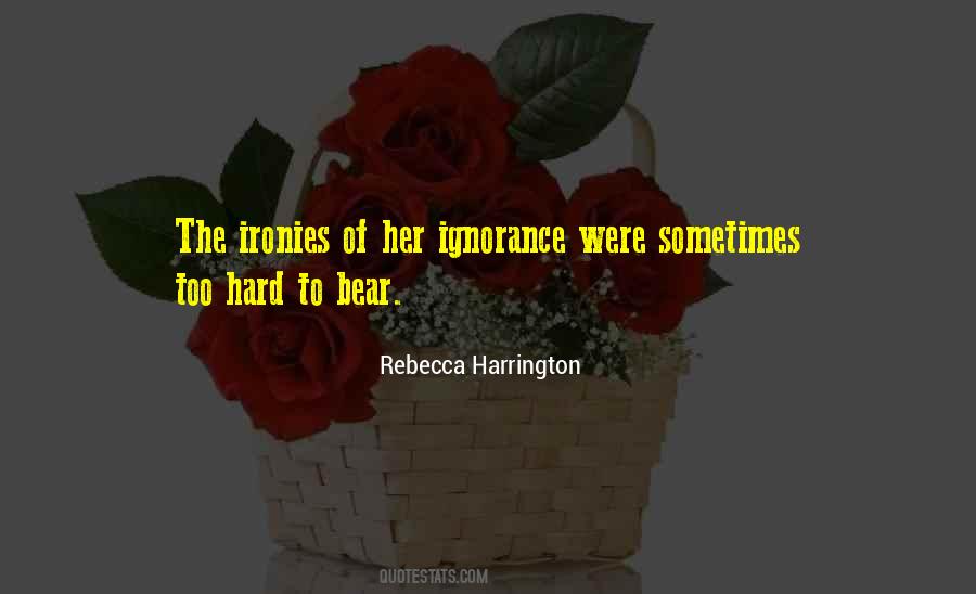 Rebecca Harrington Quotes #1050156