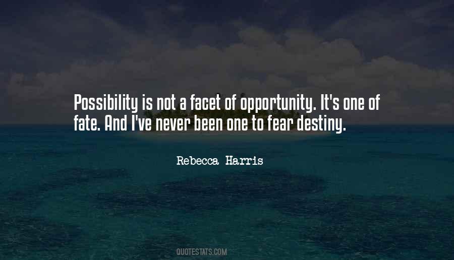 Rebecca Harris Quotes #1050894