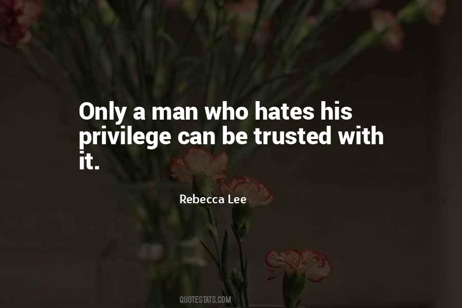 Rebecca Lee Quotes #1150042