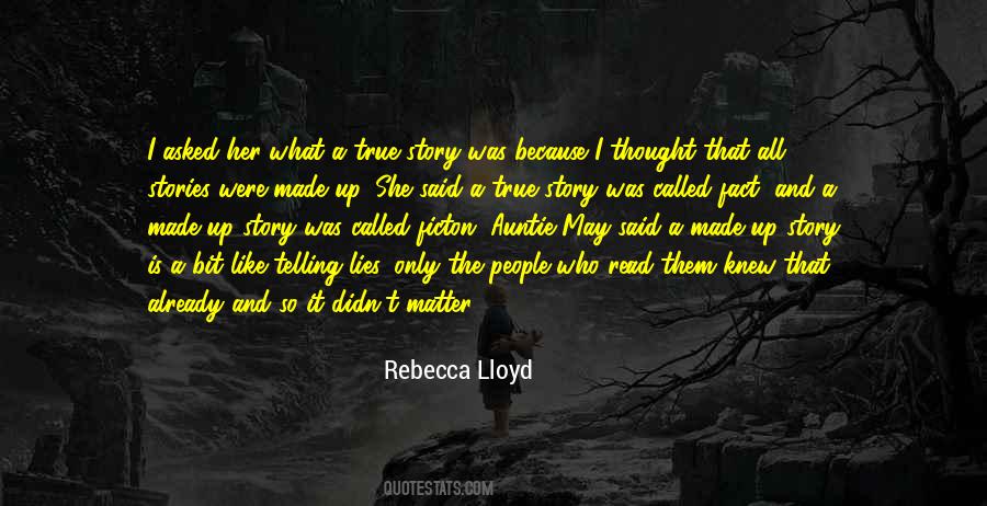 Rebecca Lloyd Quotes #1291370