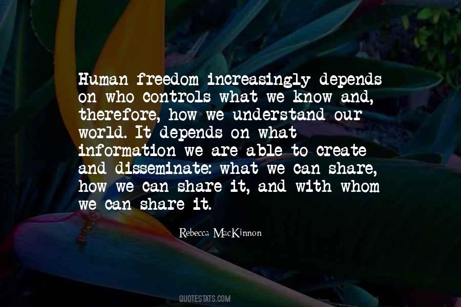 Rebecca MacKinnon Quotes #1458375