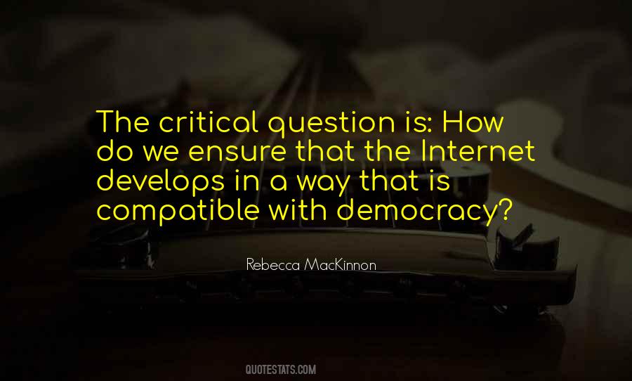 Rebecca MacKinnon Quotes #41206