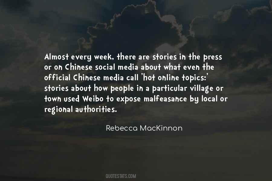 Rebecca MacKinnon Quotes #50491