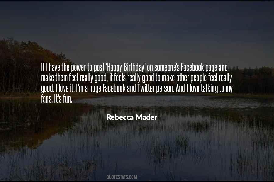 Rebecca Mader Quotes #60038