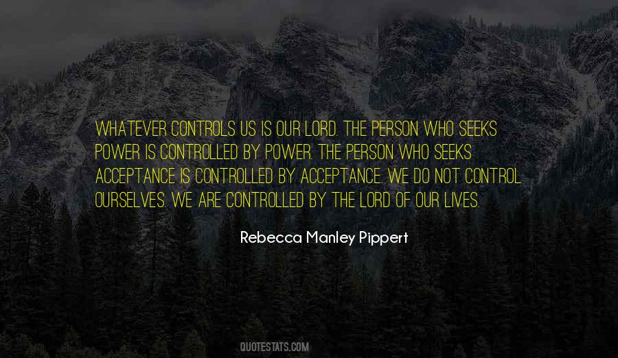 Rebecca Manley Pippert Quotes #1419740