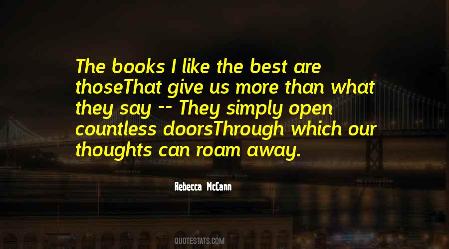 Rebecca McCann Quotes #1546908