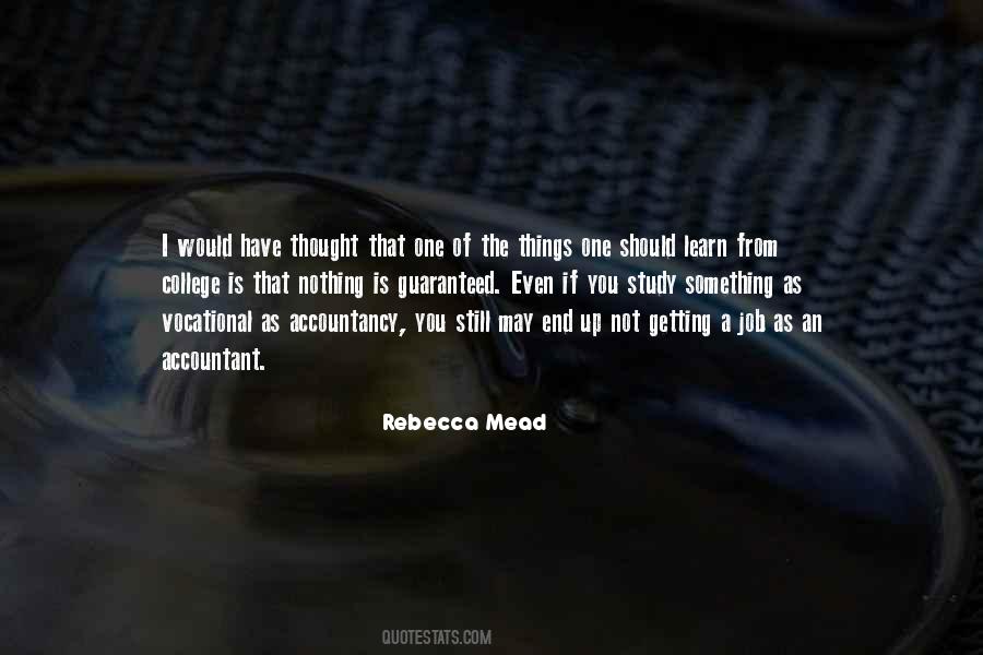 Rebecca Mead Quotes #141891