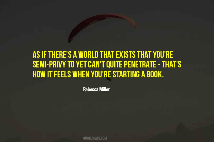 Rebecca Miller Quotes #882499