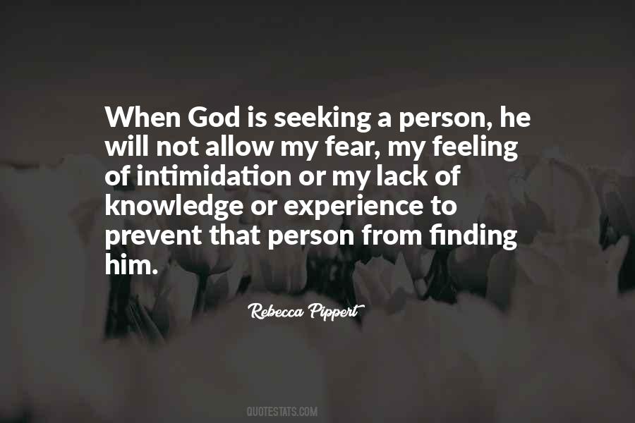 Rebecca Pippert Quotes #1416252