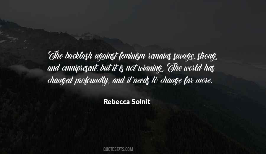 Rebecca Solnit Quotes #170171