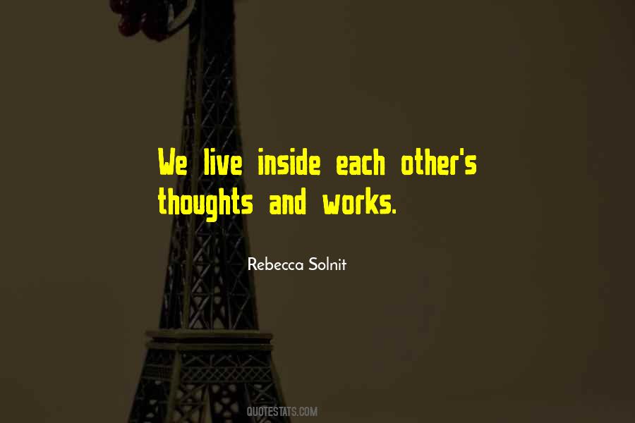 Rebecca Solnit Quotes #1715452