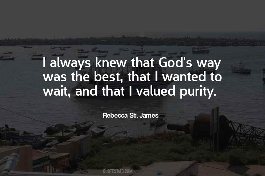 Rebecca St. James Quotes #1300505