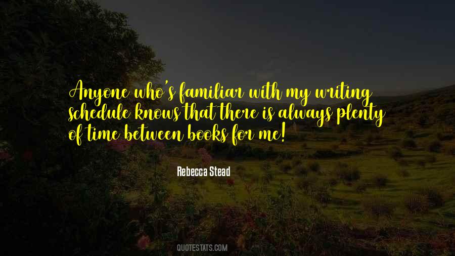 Rebecca Stead Quotes #1039984
