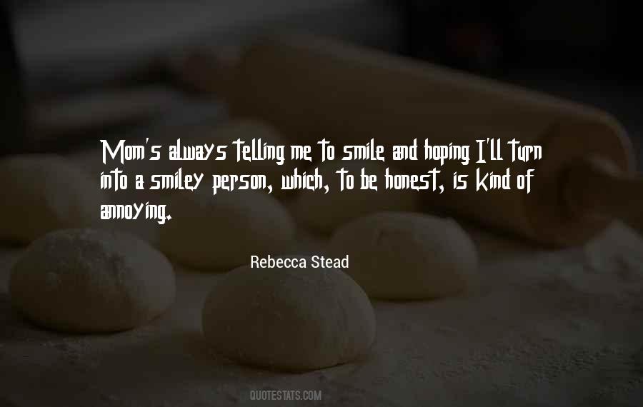 Rebecca Stead Quotes #1241121