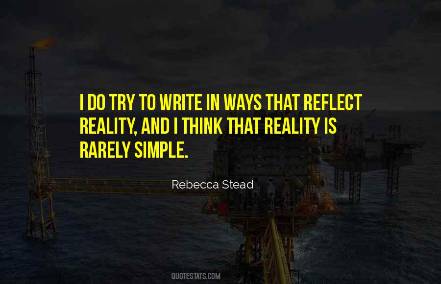 Rebecca Stead Quotes #1446296