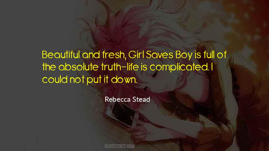 Rebecca Stead Quotes #155246