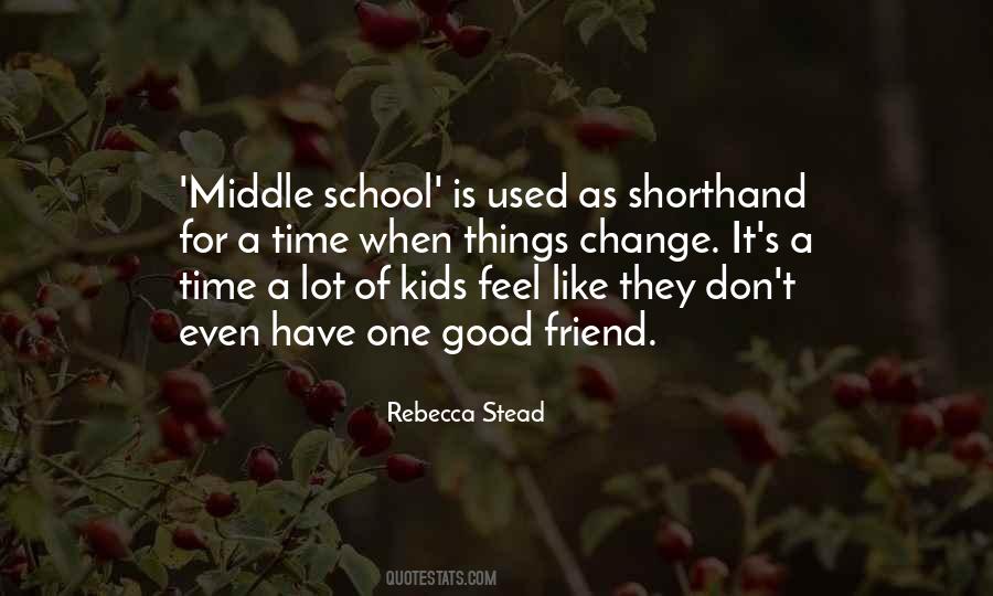 Rebecca Stead Quotes #1644293