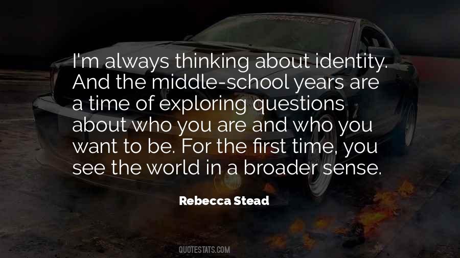 Rebecca Stead Quotes #1738057