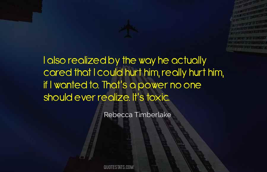 Rebecca Timberlake Quotes #711461