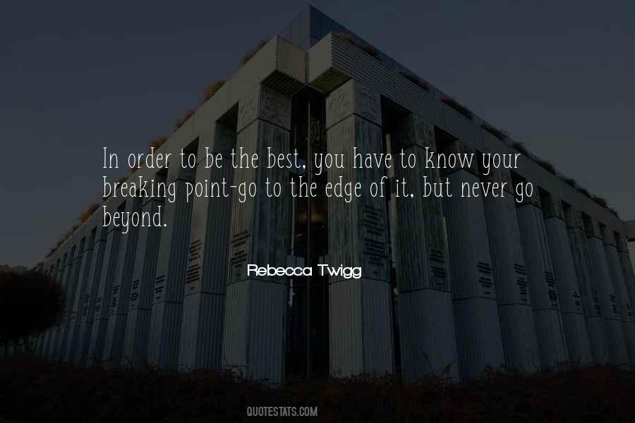 Rebecca Twigg Quotes #261603