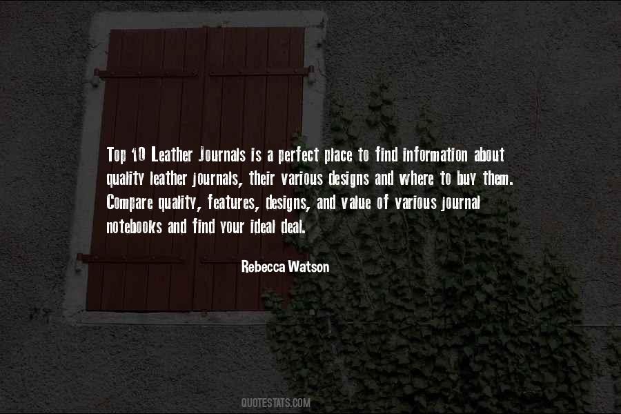 Rebecca Watson Quotes #1357618